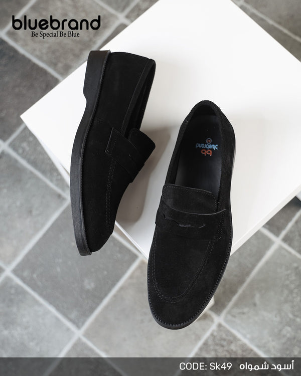 حذاء شمواه طبيعي كاجوال بانص - SK49 - Black