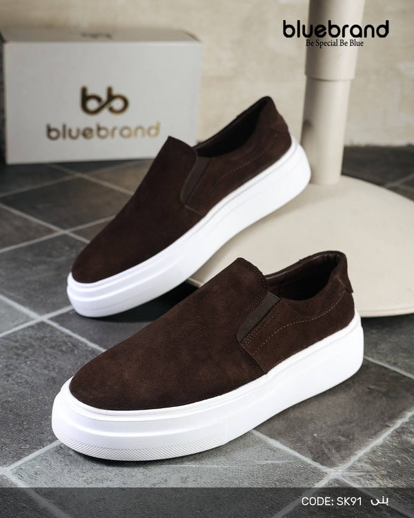 حذاء شمواه طبيعي كاجوال بانص - SK91 - Brown
