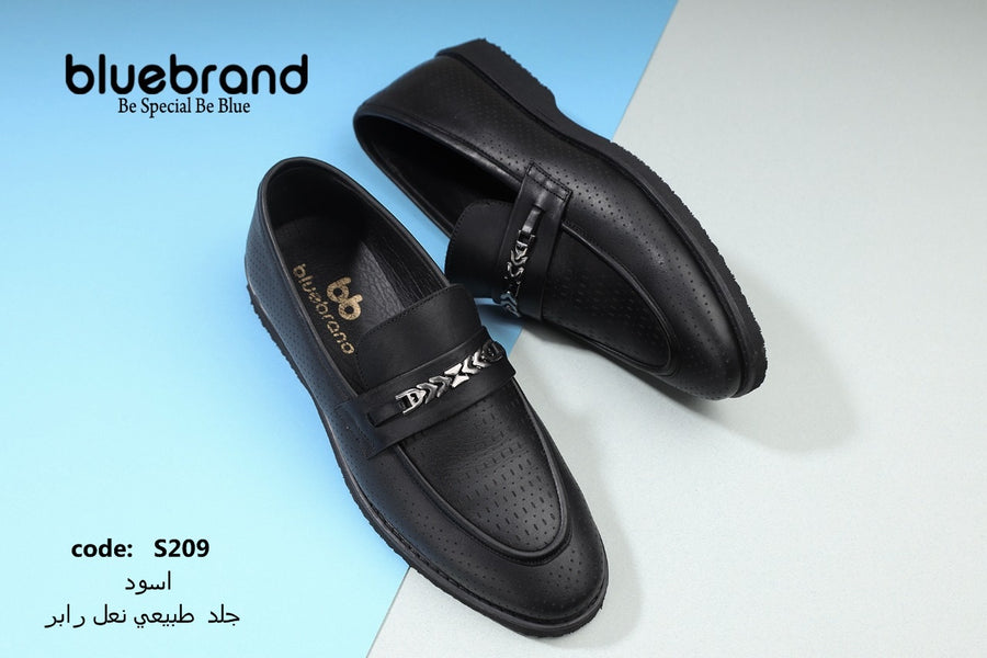 حذاء جلد طبيعي كاجوال بانص - S209