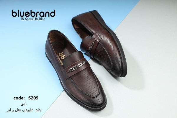 حذاء جلد طبيعي كاجوال بانص - S209