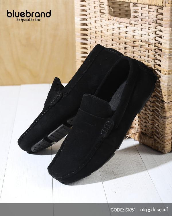 حذاء صيفي اليو شمواه طبيعي - SK51 - Black